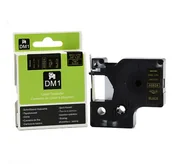 Papier do drukarek - Dymo Taśma zamiennik 40924, 9mm x 7m, złoty druk / biały podkład - miniaturka - grafika 1