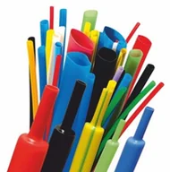 Kostki, złączki, wtyczki - Radpol SA RCH1 6,4/3,2x1-RM rurka termokurczliwa cienkościenna, kolor mieszany (opk=100szt) - miniaturka - grafika 1