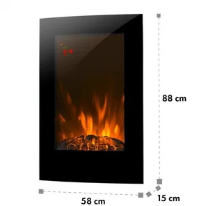 Klarstein Lausanne Vertical 2000W pilot - Kominki elektryczne - miniaturka - grafika 6