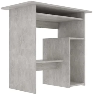 vidaXL vidaXL Biurko, betonowa szarość, 80x45x74 cm, płyta wiórowa - Biurka - miniaturka - grafika 4