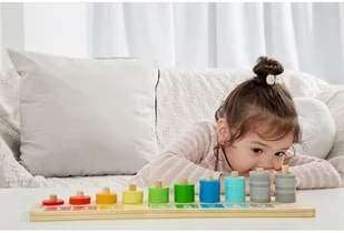 Classic World Lumarko Układanka Klocki Nauka Liczenia I Kolorów Dla Dzieci 66 El.! CW54556 Lek - Układanki dla dzieci - miniaturka - grafika 2