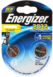 Energizer Bateria litowa BAT-CR2032-LITHIUM*P2 opak. 2 szt. BAT-CR2032-LITHIUM*P - Baterie i akcesoria - miniaturka - grafika 3