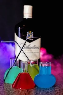 UPOMINKARNIA Kielony laboratoryjne szklane 4 sztuki GW1032-0 - Pozostałe akcesoria barmańskie - miniaturka - grafika 3