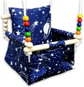 Leżaczki i huśtawki - Kubełkowa huśtawka dziecięca kosmos C3-W92 - miniaturka - grafika 1