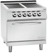 Piece, kotły  i płyty grzejne gastronomiczne - Bartscher 4-PALNIKOWA KUCHNIA CERAMICZNA 4 X 4 KW 400 V 296431 - miniaturka - grafika 1