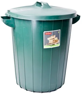 CURVER POLAND CURVER POLAND Pojemnik gospodarczy z pokrywą CURVER 90L Zielony - Pozostałe akcesoria do uprawy roślin - miniaturka - grafika 2