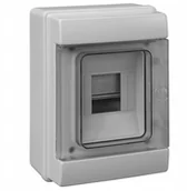 Bezpieczniki elektryczne - Rozdzielnica 1X4 Natynkowa Hermetyczna IP65 - miniaturka - grafika 1