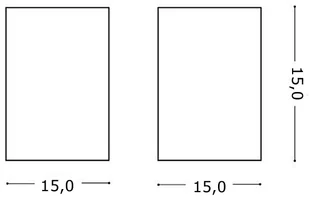 IDEAL LUX Oczko Sufitowe Mood Pl1 Big Square Bianco 140933 Wys. 15,0 - Lampy sufitowe - miniaturka - grafika 2