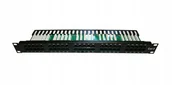 Szafy rack - Patchpanel 50 portów RJ45 Utp CAT.3 19" 1U - miniaturka - grafika 1