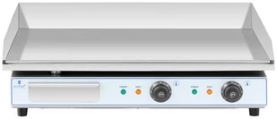 Royal Catering Podwójna płyta grillowa 730 x 400 mm gładka 2 x 2200 W RC-EG001 - Piece, kotły  i płyty grzejne gastronomiczne - miniaturka - grafika 5