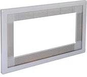 Akcesoria i części do mikrofalówek - Emuca emuca do ramki do zabudowy kuchenki mikrofalowej w umywalce, srebrny 8934725 - miniaturka - grafika 1