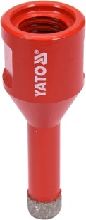 Yato DIAMENTOWE WIERTŁO DO GRESU 10MM DO WIERCENIA NA SUCHO SZLIFIERKĄ KĄTOWĄ YT-60443 - Wiertła - miniaturka - grafika 2