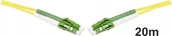 Pigtaile światłowodowe - Patchcord Lc/apc-lc/apc Sm dx 2.8mm G657A1 20m - miniaturka - grafika 1