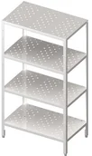 Meble gastronomiczne - Stalgast Regał magazynowy półki perforowane 600x600x1800 mm 981896060 - miniaturka - grafika 1
