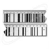 Poziomice, łaty, miary - GOECKE Łata kodowa do niwelatorów leica 1,0 m 13N100L - miniaturka - grafika 1