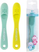 Szczoteczki do zębów dla dzieci - Curasept CURASEPT PRIMIDENTI Szczoteczka masująca z delikatnym silikonowym włosiem do masażu dziąseł - miniaturka - grafika 1