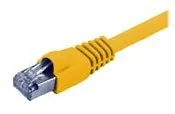 Kable światłowodowe - Equip Patch Cable S/STP Cat6 50 cm Żółty PIMF 4015867107232 - miniaturka - grafika 1