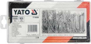 Yato 1000 SZT ZAWLECZEK PROSTYCH MIX ROZMIARÓW YT-06885 YT-06885 - Narzędzia warsztatowe - miniaturka - grafika 2