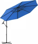 Parasole ogrodowe - Costway Parasol ogrodowy na balkon taras z wysięgnikiem 300 cm OP70754BL - miniaturka - grafika 1
