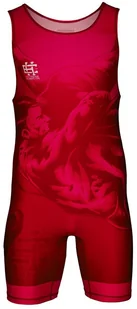 Extreme Hobby Trykot zapaśniczy dziecięcy, WRESTLING, czerwony, rozmiar 116 - Pozostałe akcesoria do sportów walki Extreme Hobby Trykot zapaśniczy dziecięcy, WRESTLING, czerwony, rozmiar 116 - Pozostałe akcesoria do sportów walki - miniaturka - grafika 1