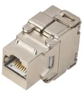 Kable miedziane - ALANTEC Gniazdo Keystone RJ45 STP kat6 bezn Q-lantec MKB-S6-1 MKB-S6-1 - miniaturka - grafika 1