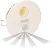 Oprawy, klosze i abażury - Orno Polska Sp. z o.o. OPRAWA SUFITOWA TOBIA LED 7W Z CZUJNIKIEM RUCHU 665LM 3000K IP20 BIAŁA OR-OP-6003LR3 - miniaturka - grafika 1