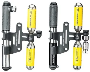 Topeak uchwyt na pompkę i naboje co2 TRI-BACKUP AIR STATION czarny - Akcesoria rowerowe - miniaturka - grafika 3