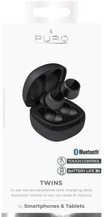 Puro TWINS Czarne - Słuchawki - miniaturka - grafika 5