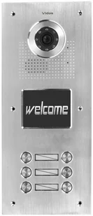 Vidos Stacja Bramowa S556 Na 6 Lokatorów Sklep Fv - Domofony - miniaturka - grafika 3