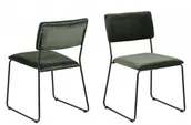 Krzesła - Actona Krzesło Cornelia leśny zielony 80652 - miniaturka - grafika 1