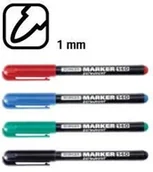 Markery permanentne - Stanger stanger 710072 uniwersalny marker M140 Czerwony 710072 - miniaturka - grafika 1