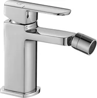 Baterie bidetowe - Laveo Calla Jednouchwytowa bateria bidetowa stojąca z korkiem chrom BAC032D - miniaturka - grafika 1