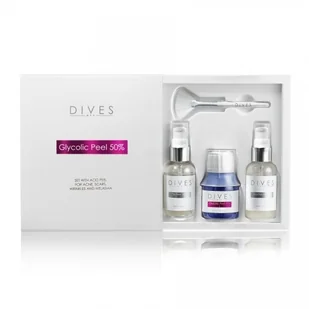 Dives DIVES MED - SET Glycolic Peel 50% - kwas glikolowy 50ml 08-0481 - Pozostałe kosmetyki do pielęgnacji twarzy Dives DIVES MED - SET Glycolic Peel 50% - kwas glikolowy 50ml 08-0481 - Pozostałe kosmetyki do pielęgnacji twarzy - miniaturka - grafika 1