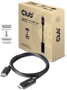 Club 3D DisplayPort 1.4 kabel na HDMI 2.0b HDR 4K60Hz aktywny adapter 2 metry, CAC-1082 - Kable - miniaturka - grafika 2