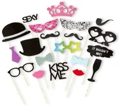 Wesele i ślub - Widmann Fotogadżet patyczki "Ślubne Szaleństwo", 20 szt WI08153 - miniaturka - grafika 1