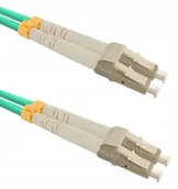 Patchcordy - Opto Patchcord Opto LC/UPC-LC/UPC MM OM3 duplex 0,5m - miniaturka - grafika 1