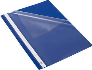 Bantex Skoroszyt Budget PP A4 z wąsami granatowy (25szt) - Teczki i skoroszyty - miniaturka - grafika 2