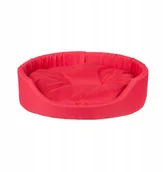 Legowiska dla psów - Ami Play Legowisko owalne dla Psa Basic XXL Czerwon - miniaturka - grafika 1