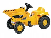 Jeździki dla dzieci - Rolly Toys Traktor na pedały Dumper Cat 024179 - miniaturka - grafika 1