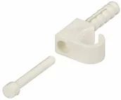 Akcesoria do urządzeń ogrodniczych - REV Ritter 0508096555 kołek rozporowy obejma 9 MM, 25 W pudełko Biały - miniaturka - grafika 1