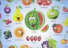 Liwona Podkładka na biurko. Poznaję owoce LIWONA - Akcesoria na biurko - miniaturka - grafika 3