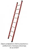 Rusztowania - Krause drabina przystawna z podłużnicami z tworzywa sztucznego 8 szczebli 815484 815484 - miniaturka - grafika 1