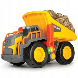 Dickie Toys Wywrotka Volvo Construction z 3 światłami i dźwiękiem Toys 725335 - Samochody i pojazdy dla dzieci - miniaturka - grafika 13