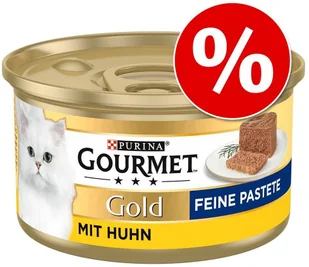 Purina Gourmet Zestaw Gold Mus, 48 x 85 g - Zestaw mieszany 3 - Mokra karma dla kotów - miniaturka - grafika 4