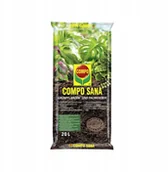 Ziemia ogrodowa - Compo Podłoże Sana do roślin zielonych i palm 20L - miniaturka - grafika 1