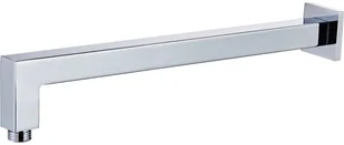 Laveo Kvadrato ramię deszczownicy 34,7 cm ścienne chrom NWQ055K - Akcesoria do armatury i ceramiki - miniaturka - grafika 2