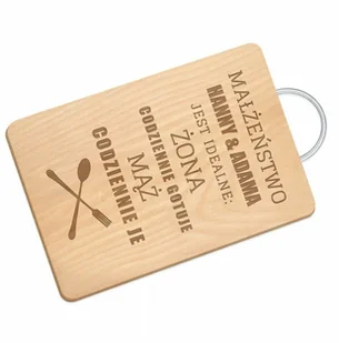 Murrano Deska drewniana prostokątna z grawerem dla mamy DSK-MET-039 - Deski do krojenia - miniaturka - grafika 2