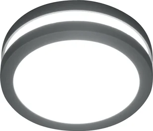 Elstead Lighting Ogrodowa LAMPA ścienna ANO 1W okrągła OPRAWA zewnętrzny plafon na taras outdoor IP54 grafitowy biały ANO 1W - Lampy ogrodowe - miniaturka - grafika 5