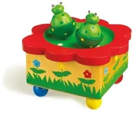 Pozytywki dla dzieci - Small Foot Design pozytywka Żabka - miniaturka - grafika 1