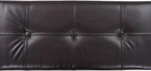 vidaXL Ławka z 3 koszami, trawa morska, 105 x 40 x 42 cm, brązowa vidaXL - Ławki do przedpokoju - miniaturka - grafika 6